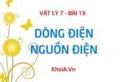 Dòng điện là gì? Nguồn điện là gì? Khái niệm dòng điện,...